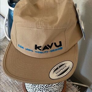 KAVU Tan Snapback Hat